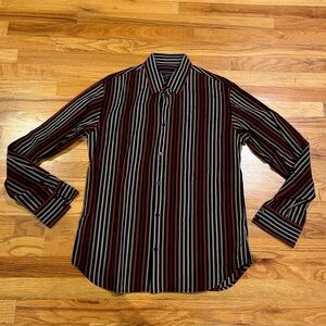 FRENCH CONNECTION Striped Button Down Shirt M